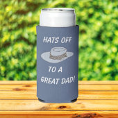 Petten van grijs Pet Seltzer Blikjeskoeler