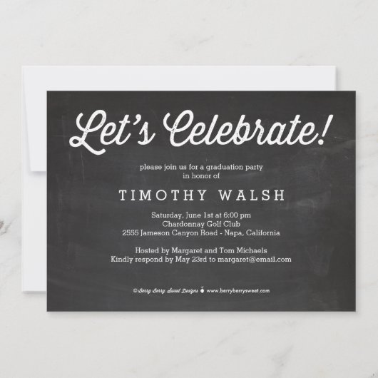 Petten van het Afstuderen van het karton Kaart (Achterkant)