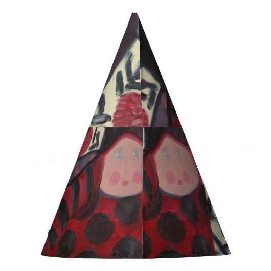 PETTEN VAN LADYBUG-PARTIJ FEESTHOEDJES (Achterkant)