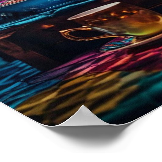 Petten van Mad Hatter Poster (Hoek)