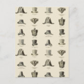 Petten van  Mannen Briefkaart (Voorkant)