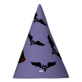 Petten van paddenstoel Vampire-partij Feesthoedjes (Rechts)
