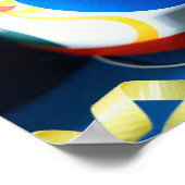 Petten van partijen poster (Hoek)