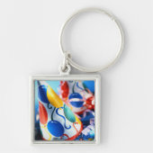 Petten van partijen sleutelhanger (Voorkant)