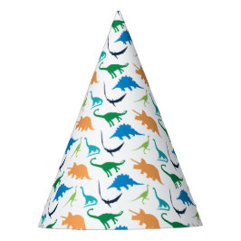 Petten van Preppy Dinosaur Birthday Party Feesthoedjes