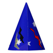 Petten van Robotsterren Feesthoedjes (Achterkant)