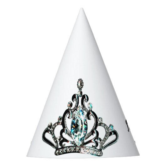Petten van Royal Tiara Party Feesthoedjes (Voorkant)