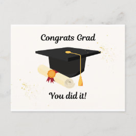 Petten van u af: Afstuderen Kaarten