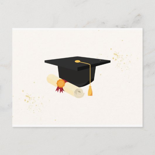 Petten van u af: Afstuderen Kaarten (Achterkant)