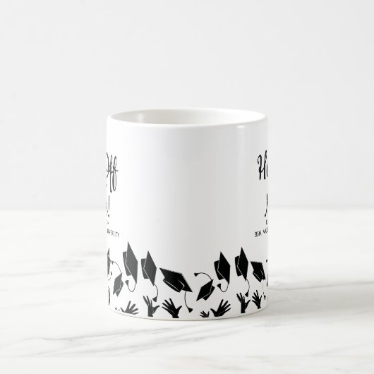 Petten van verpleegschool Afstuderen Koffiemok (Center)