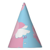 Petten van vliegende varken van de eerste verjaard feesthoedjes (Rechts)