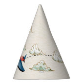 Petten van  vliegtuigpapier feesthoedjes (Rechts)