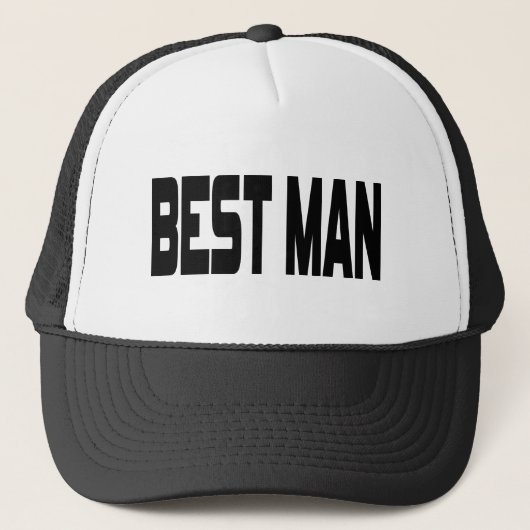 Petten van Weddenschappen - BEST MAN (Voorkant)