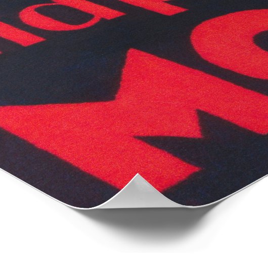 Petten Vintage Mode Poster (Hoek)