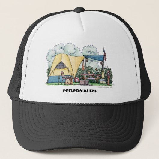 Petten voor Campercampagne Dome Tent (Voorkant)