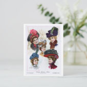  Petten voor de vroege winter van de dames vanaf 1 Briefkaart (Staand voorkant)