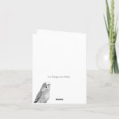 Petten voor jou! Met vriendelijke groet! Leuke chi Kaart (Achterkant)