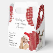 Petten voor kerstmis in ons huis bedankdoosjes (Geopend)