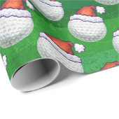 Petten voor kerstmis met Golf Ball Cadeaupapier (Rol Hoek)