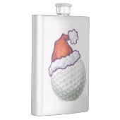 Petten voor kerstmis met Golf Ball Heupfles (Rechts)