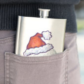 Petten voor kerstmis met Golf Ball Heupfles (Voorbeeld)