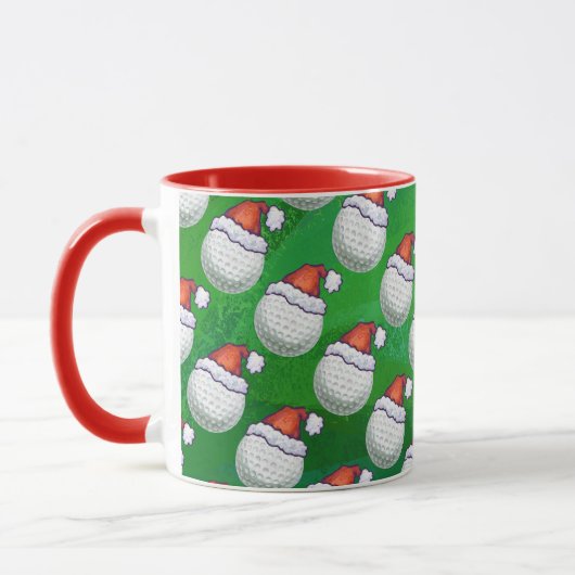 Petten voor kerstmis met Golf Ball Mok (Links)