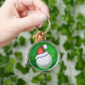 Petten voor kerstmis met Golf Ball Sleutelhanger (Hand)