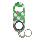 Petten voor kerstmis met Golf Ball Sleutelhanger Flessenopener (Achterkant)