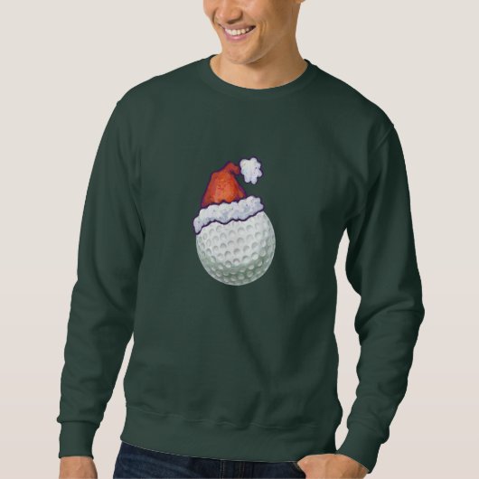 Petten voor kerstmis met Golf Ball Trui (Voorkant)