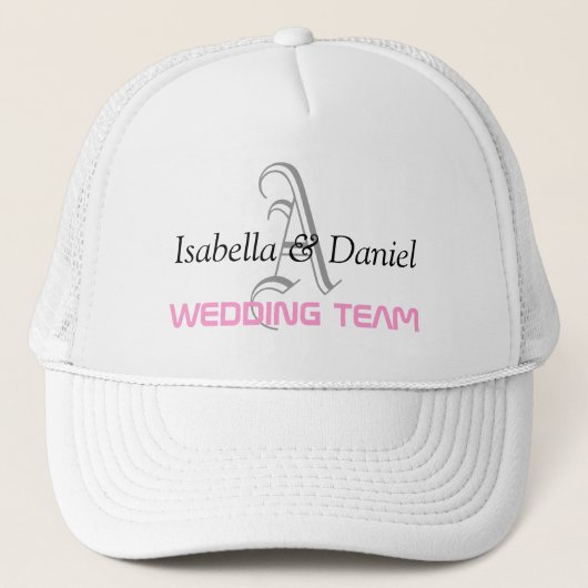 Petten VOOR TEAM MONOGRAM WEDING (Voorkant)