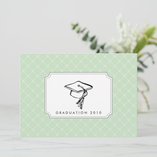 {petten weg aan u} de uitnodiging van het afstuder (Staand voorkant)