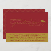 PETTEN WEG NAAR DE AFSTUDEREN | UITNODIGING VOOR A (Voorkant / Achterkant)