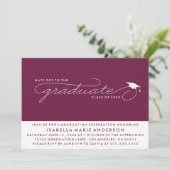 PETTEN WEG NAAR DE AFSTUDEREN | UITNODIGING VOOR A (Staand voorkant)