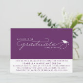 PETTEN WEG NAAR DE AFSTUDEREN | UITNODIGING VOOR A (Staand voorkant)