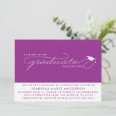 PETTEN WEG NAAR DE AFSTUDEREN | UITNODIGING VOOR A (Staand voorkant)