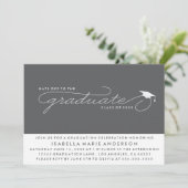 PETTEN WEG NAAR DE AFSTUDEREN | UITNODIGING VOOR A (Staand voorkant)