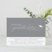 PETTEN WEG NAAR DE AFSTUDEREN | UITNODIGING VOOR A (Staand voorkant)