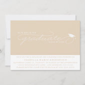 PETTEN WEG NAAR DE AFSTUDEREN | UITNODIGING VOOR A (Voorkant)