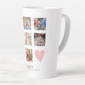 PETTER COLLAGE Cadeau met Bijbeltekst kan bewerkt  Latte Mok (Rechterhoek)