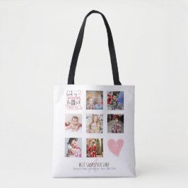 PETTER COLLAGE Cadeau met Bijbeltekst kan bewerkt  Tote Bag