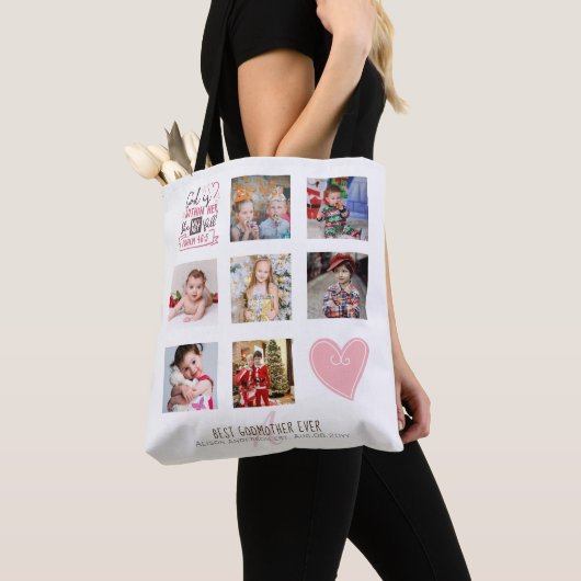 PETTER COLLAGE Cadeau met Bijbeltekst kan bewerkt  Tote Bag (Dichtbij)