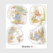 Petter Rabbit setsticker Sticker (Vel)