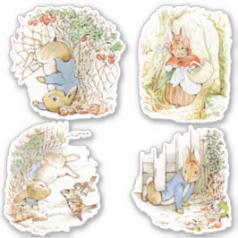 Petter Rabbit setsticker Sticker