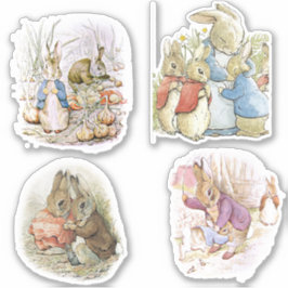 Petter Rabbit setsticker Sticker