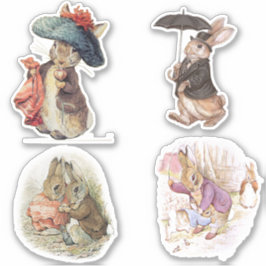 Petter Rabbit setsticker Sticker