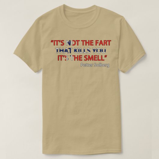 Petter Solberg is niet de waas die je doodt T-shirt (Design voorkant)