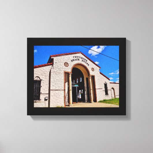 Pettibone Beach House Canvas Afdruk (Voorkant)