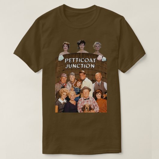 Petticoat Junction Curves en Retro Cast Tribute T-shirt (Design voorkant)