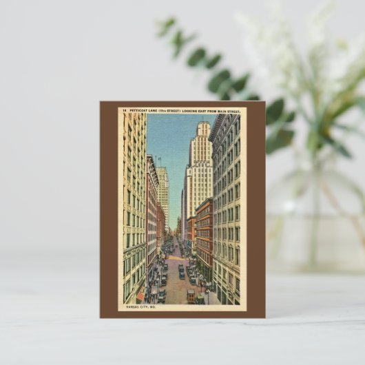  Petticoat Lane Kansas City, MO Briefkaart (Staand voorkant)