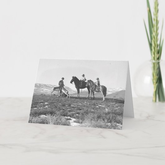 Petting Antelopes Kaart (Voorkant)